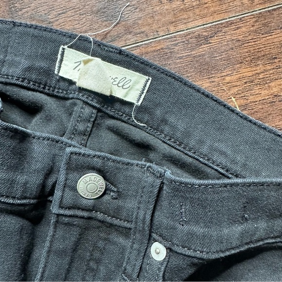 Madewell 9" Mid Rise Skinny Tencel Denim Jeans in Lunar Wash - Picture 7 of 7